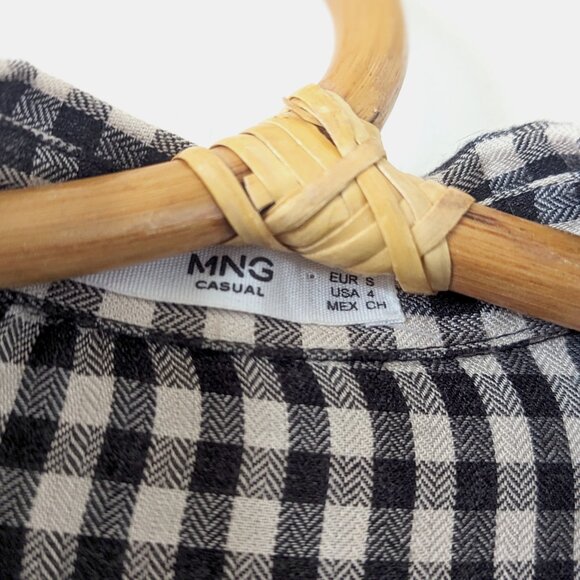 Mango Gingham Midi Dress - Picture 3 of 3